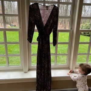 Elegant Floral Maxi Dress